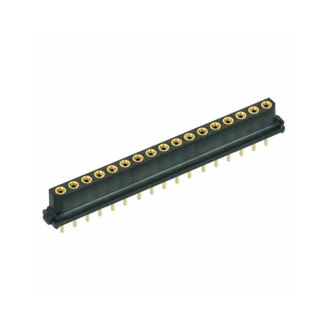 M80-8401745 CONN RCPT 17POS 0.079 GOLD PCB