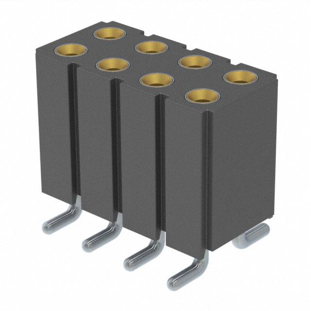803-91-008-30-001000 CONN RCPT 8POS 0.1 GOLD SMD