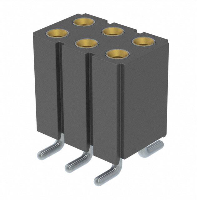803-91-006-30-001000 CONN RCPT 6POS 0.1 GOLD SMD