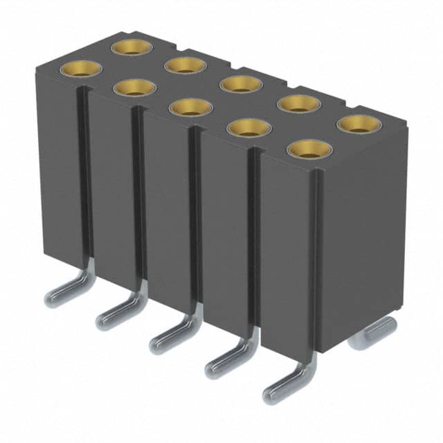 803-91-010-30-001000 CONN RCPT 10POS 0.1 GOLD SMD