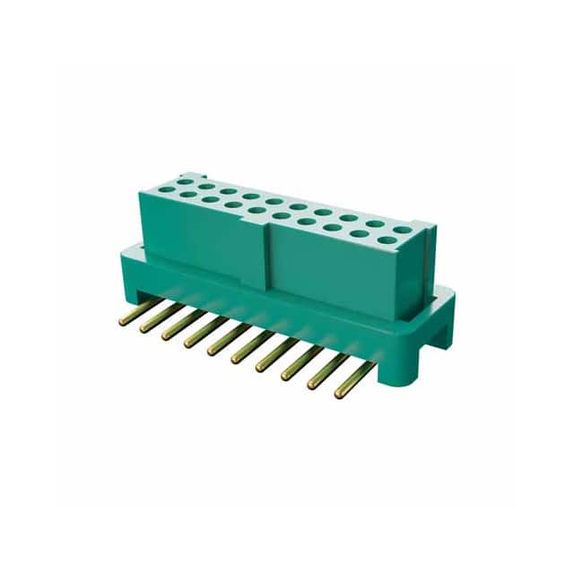 G125-FS12005L0R CONN RCPT 20POS 0.049 GOLD SMD