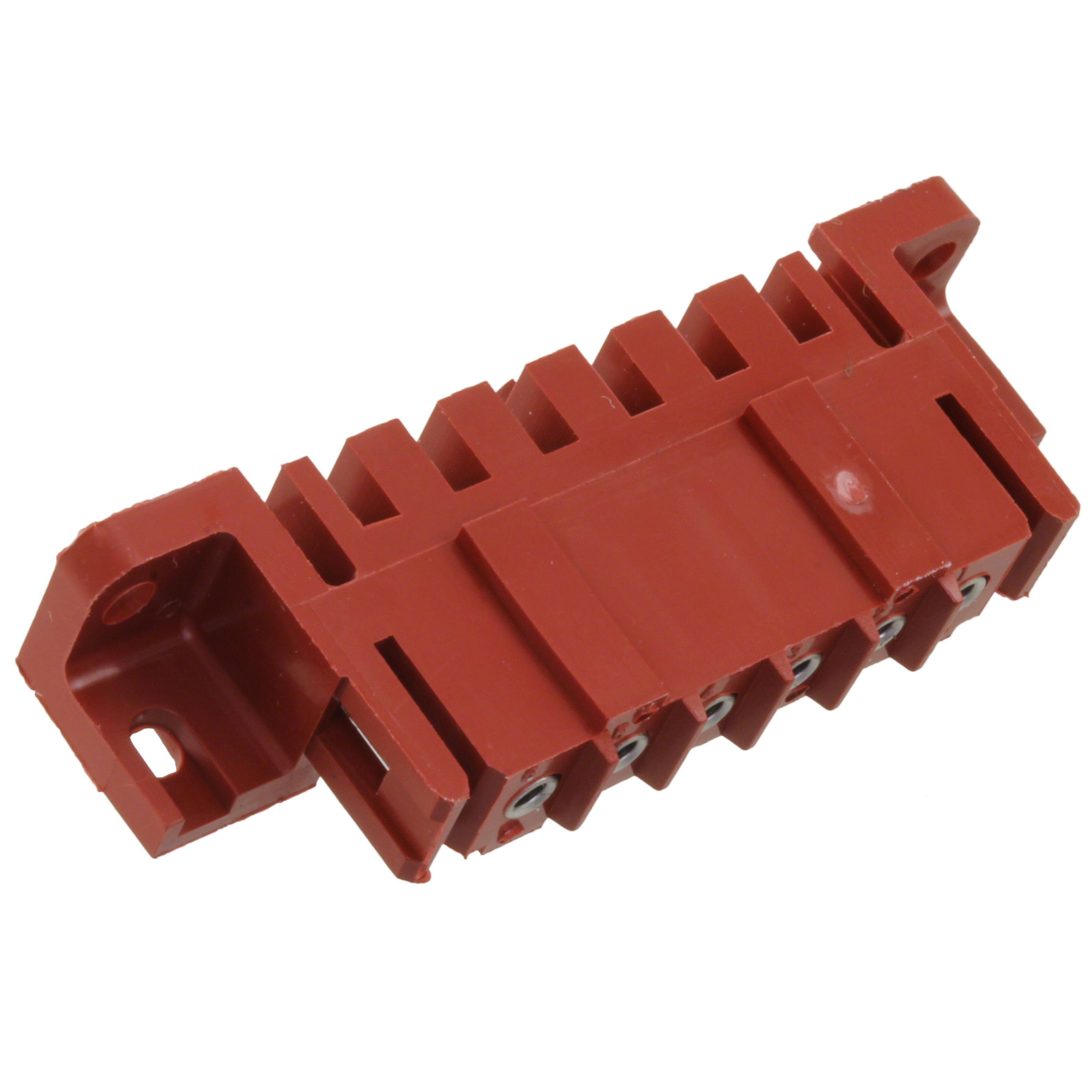 207610-6 CONN HDR 6POS 0.197 TIN PCB R/A
