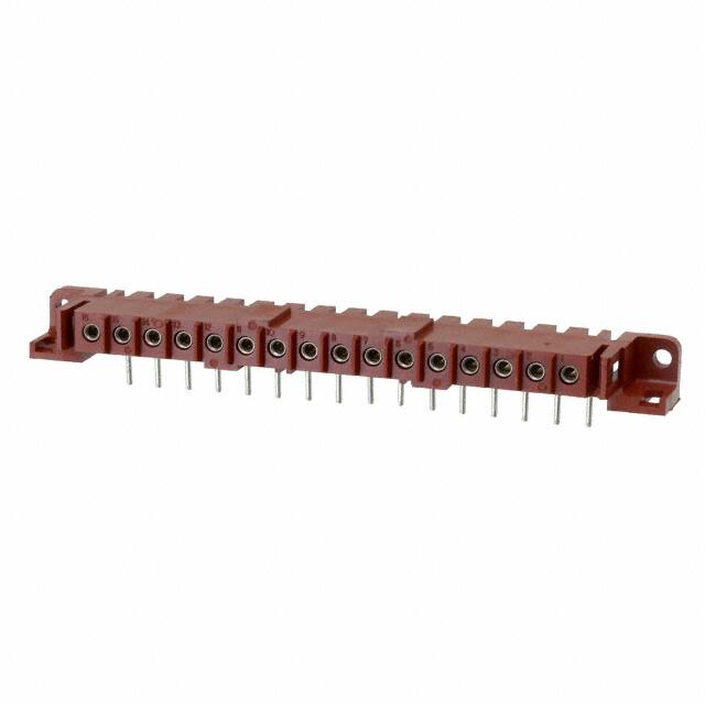 207614-7 CONN HDR 16P 0.197 GOLD PCB R/A