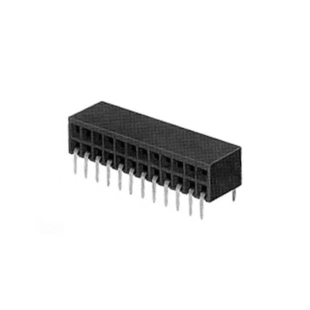 1-87962-1 CONN RCPT 24POS 0.1 GOLD PCB R/A