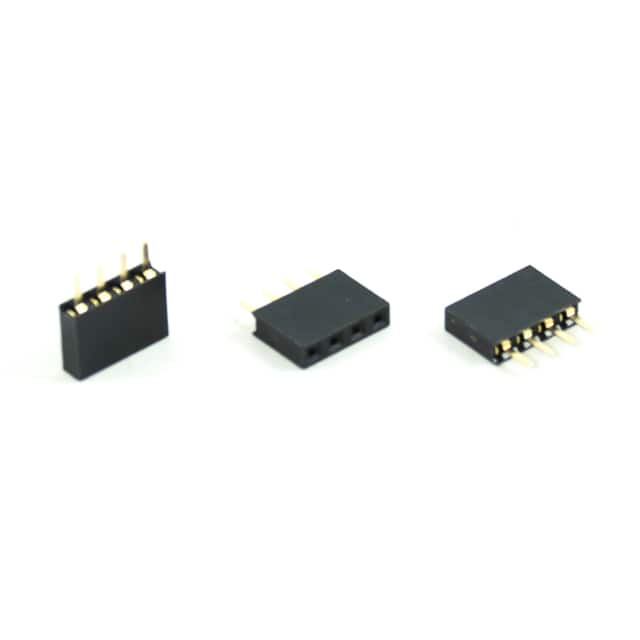 2043-2X04G00SB PCB SOCKET, DOUBLE ROW, 8 PIN, S