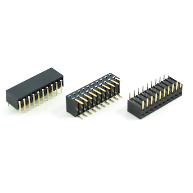 2049-2X04G00U PCB SOCKET, DOUBLE ROW, 8 PINS,