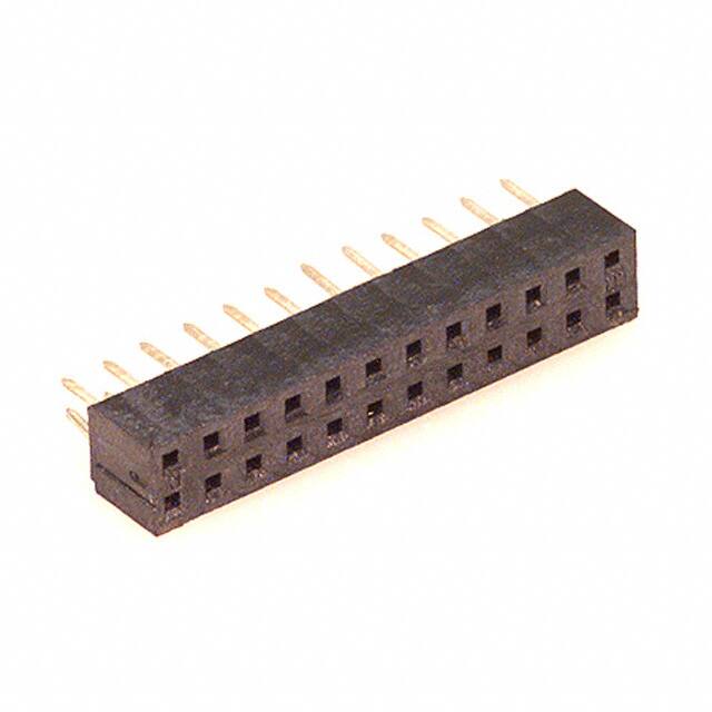 0791070011 CONN RCPT 24POS 0.079 GOLD PCB