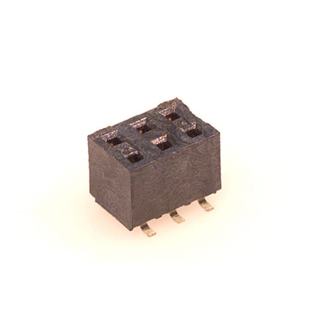 0791090002 CONN RCPT 6POS 0.079 GOLD SMD