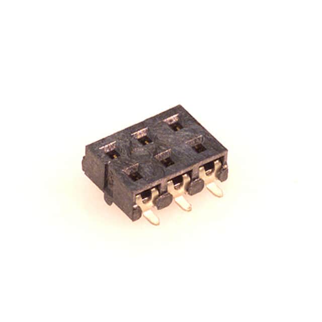 0873400622 CONN RCPT 6POS 0.079 GOLD SMD
