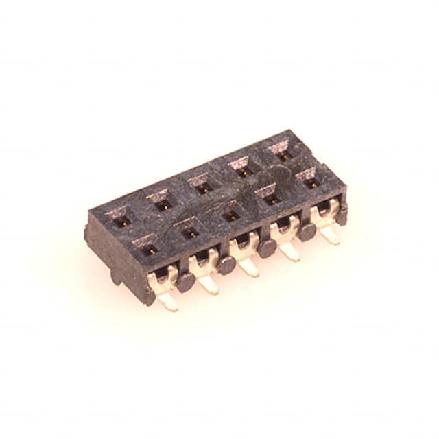0873401022 CONN RCPT 10POS 0.079 GOLD SMD