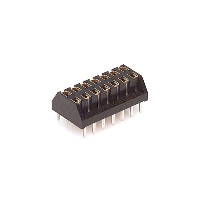 MDF7-14D-2.54DSA(56) CONN RCPT 14POS 0.1 GOLD PCB