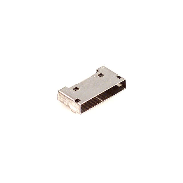 3260-10S1 CONN RCPT 10P 0.031 GOLD SMD R/A