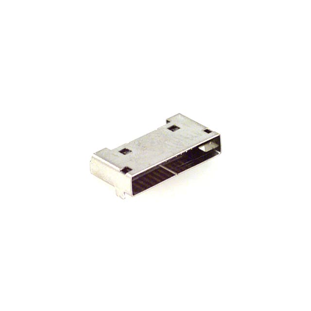 3260-10S2 CONN RCPT 10P 0.031 GOLD SMD R/A