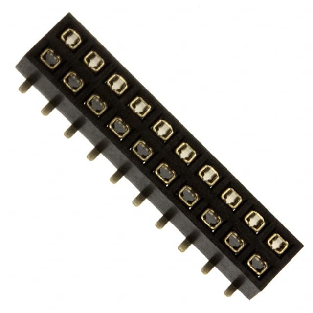NPPN102GHNP-RC CONN HDR 20POS 0.079 GOLD SMD