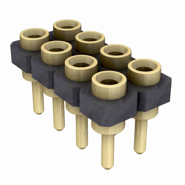 SDL-104-G-10 CONN RCPT 8POS 0.1 GOLD PCB