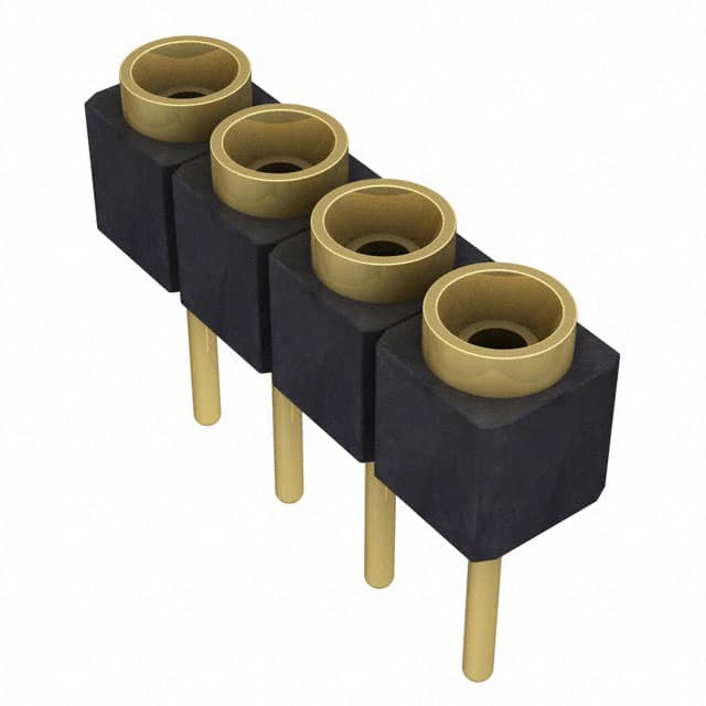 SS-104-G-2-N CONN RCPT 4POS 0.1 GOLD PCB