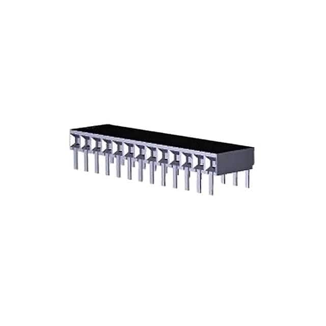 535677-3 CONN RCP 13P 0.1 TIN-LEAD PCB RA