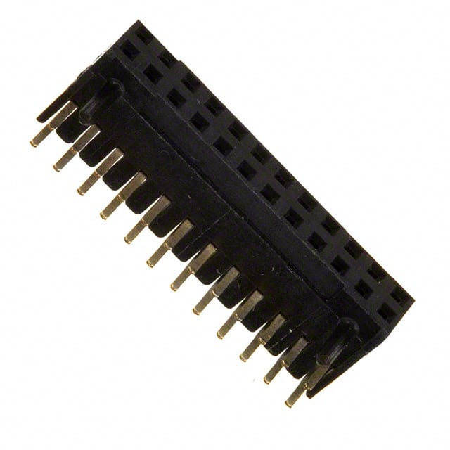 150224-5022-RB CONN RCPT 24P 0.079 GOLD PCB R/A
