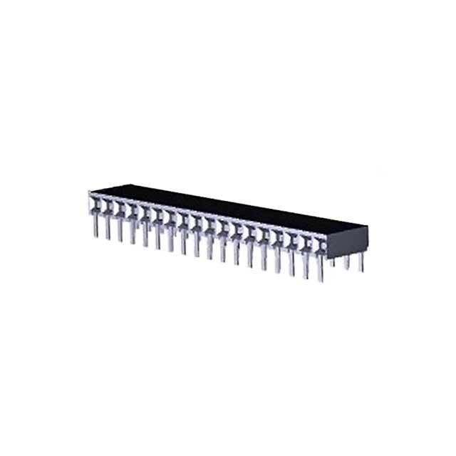 1-535676-7 CONN RCPT 18POS 0.1 GOLD PCB R/A