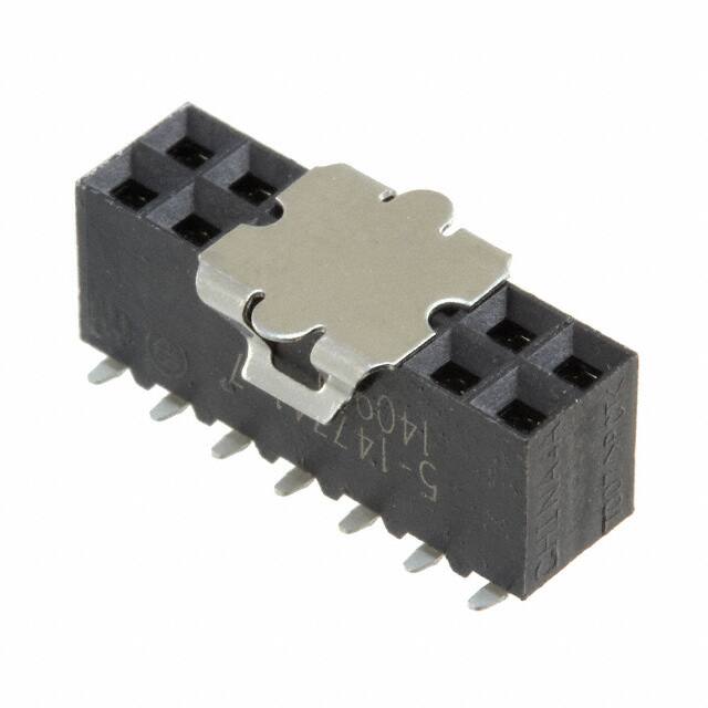 147105-7 CONN RCPT 14POS 0.1 GOLD SMD