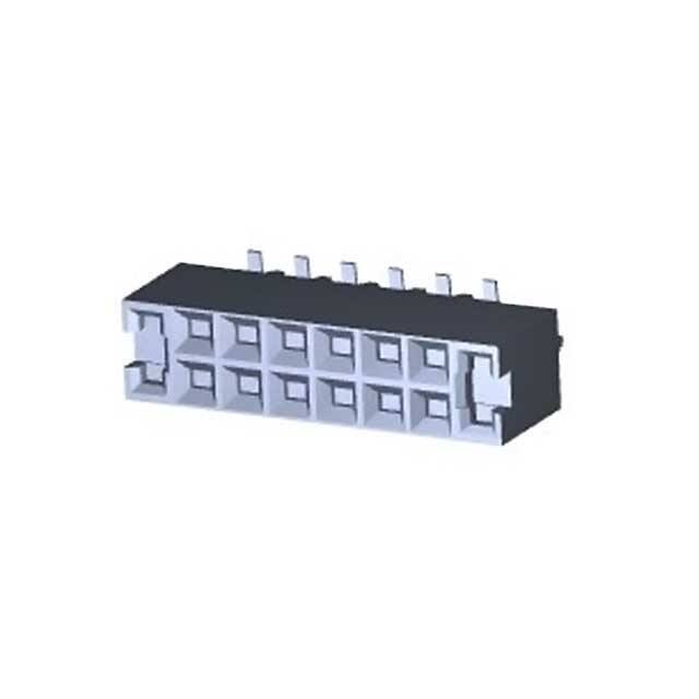5-147746-6 CONN RCPT 12POS 0.1 GOLD SMD