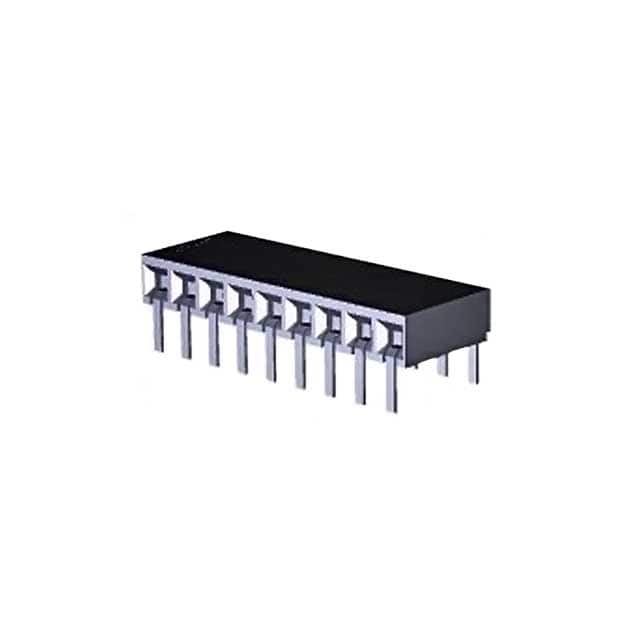 146139-8 CONN RCPT 9POS 0.1 GOLD PCB R/A
