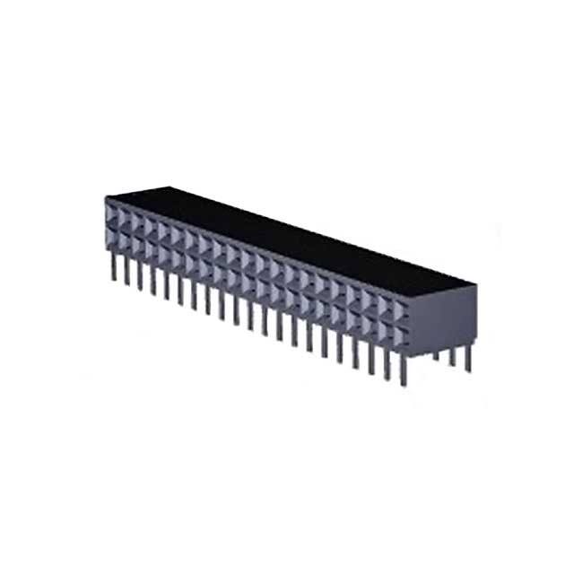 2-535512-6 CONN RCPT 42POS 0.1 GOLD PCB R/A