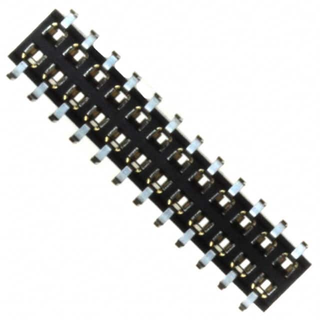 953424-6602-AR CONN RCPT 24POS 0.079 GOLD PCB