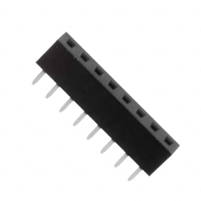 950508-6102-AR CONN RCPT 8POS 0.079 GOLD PCB