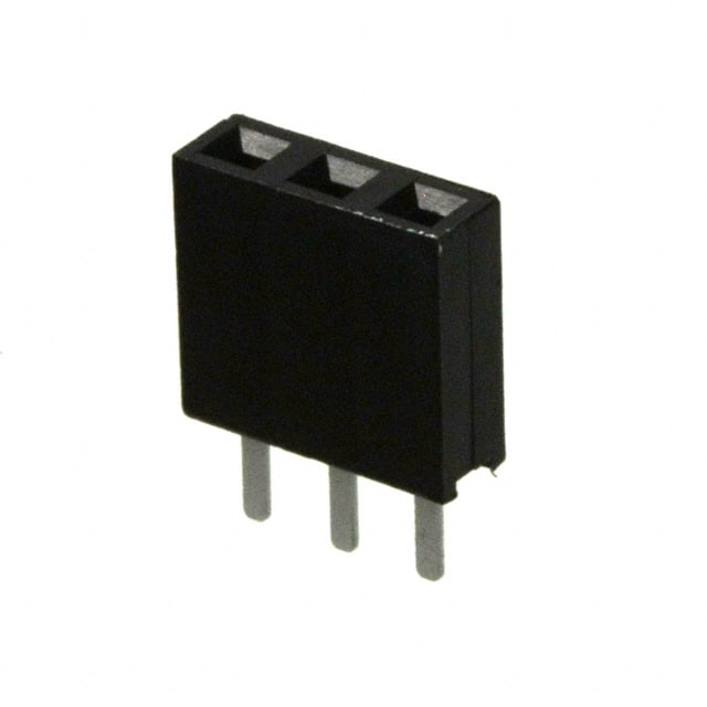 960103-6202-AR CONN RCPT 3POS 0.1 GOLD PCB