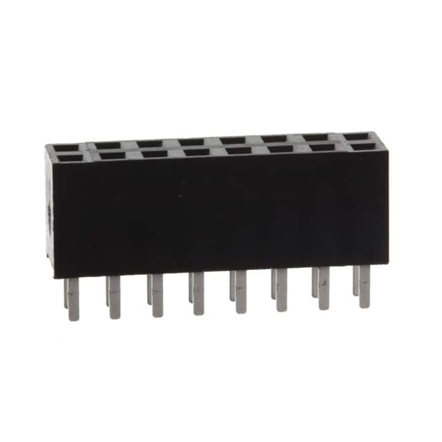 960216-6202-AR CONN RCPT 16POS 0.1 GOLD PCB