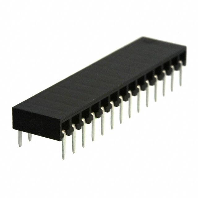 960114-7102-AR CONN RCPT 14POS 0.1 GOLD PCB R/A