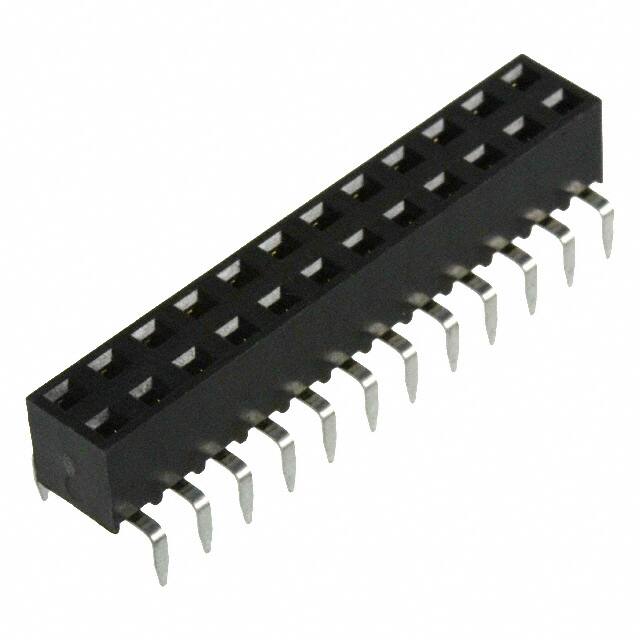 966224-6702-AR CONN RCPT 24POS 0.1 GOLD PCB
