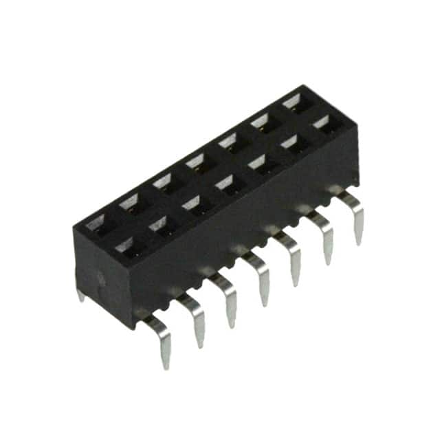 966214-6702-AR CONN RCPT 14POS 0.1 GOLD PCB