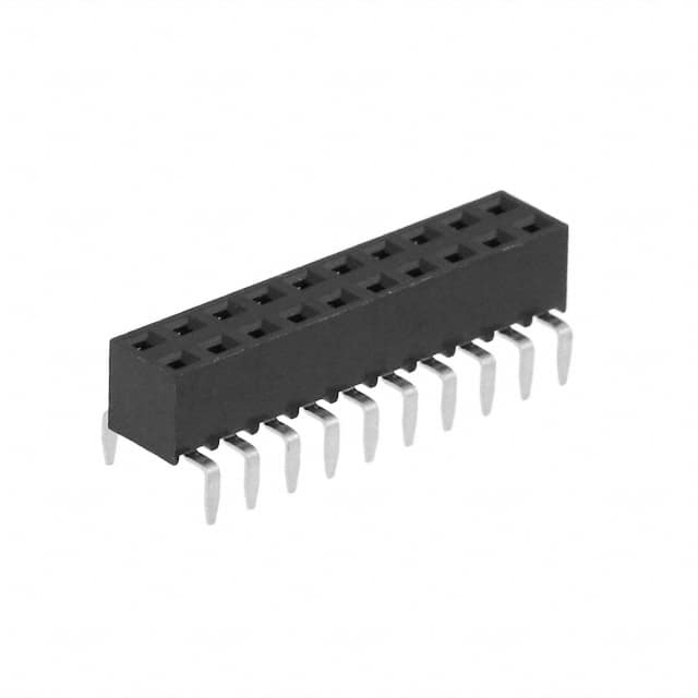 966220-6702-AR CONN RCPT 20POS 0.1 GOLD PCB
