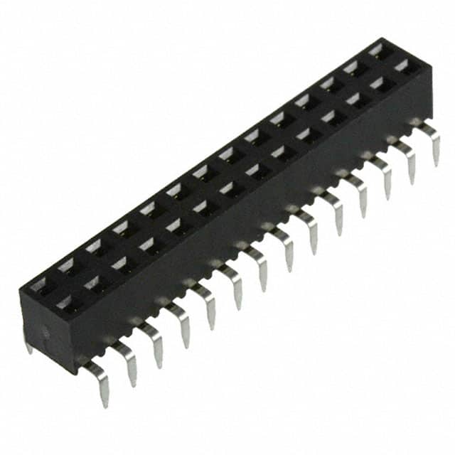 966228-6702-AR CONN RCPT 28POS 0.1 GOLD PCB