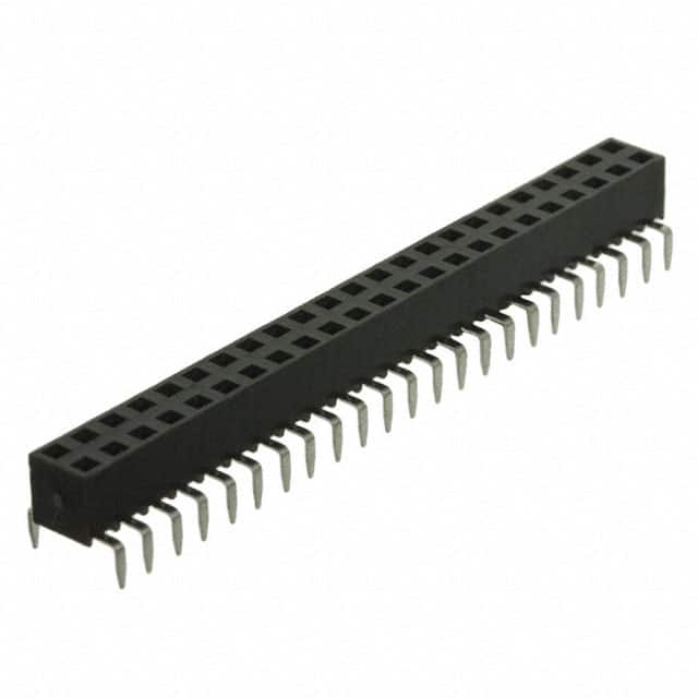 966246-6702-AR CONN RCPT 46POS 0.1 GOLD PCB