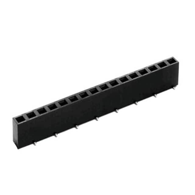963103-2000-AR-TP CONN RCPT 3POS 0.1 GOLD SMD