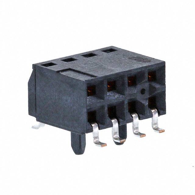 0719790204 CONN RCPT 8POS 0.1 GOLD SMD R/A