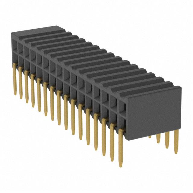 M50-3201645 CONN RCPT 32P 0.05 GOLD PCB R/A
