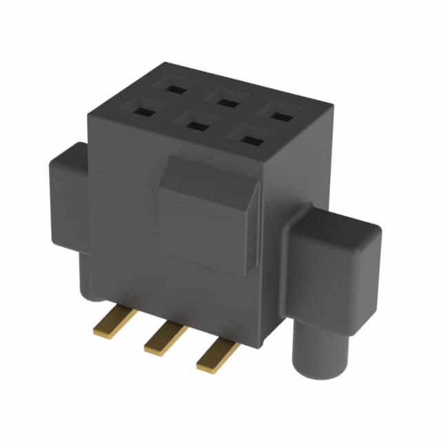 M50-4300345 CONN RCPT 6POS 0.05 GOLD SMD