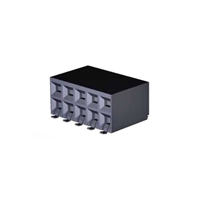 5147735-4 CONN RCPT 10POS 0.1 TIN SMD R/A