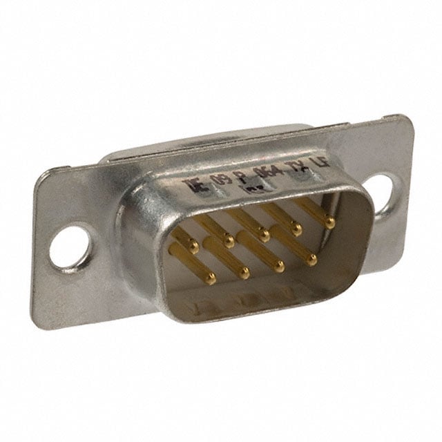 DE09P064TXLF DE09P064TXLF is a 9-pin D-Sub plug connector by Amphenol ICC featuring solder cup termination, gold flash contacts, and a free-hanging (in-line) mounting style.