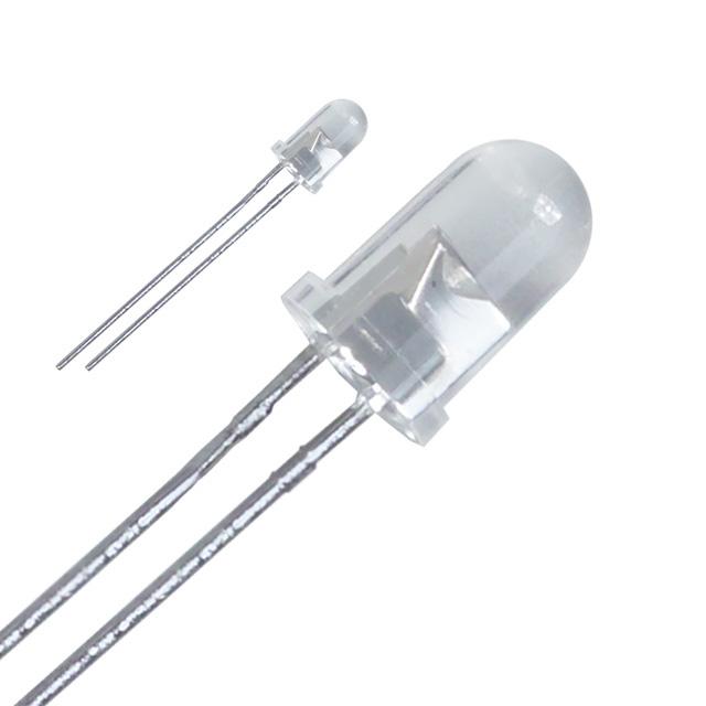 L-53SGC The Kingbright L-53SGC is a 5mm green LED emitter. It operates with a typical forward current of 20mA and provides a luminous intensity of 200mcd at 568nm.
