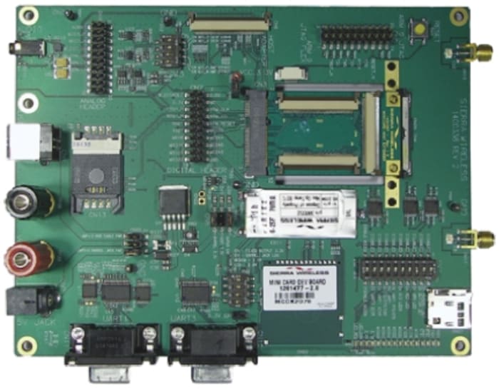 MC8775 The Sierra Wireless MC8XXX Series Devkit is a universal development kit for MC5720/MC5725/MC8755/MC8765/MC8775 modules. It supports UMTS and CDMA technologies via a USB interface.
