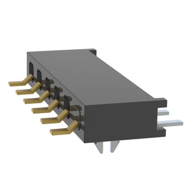 MMS-106-02-S-SH-LC CONN RCPT 6P 0.079 GOLD SMD R/A