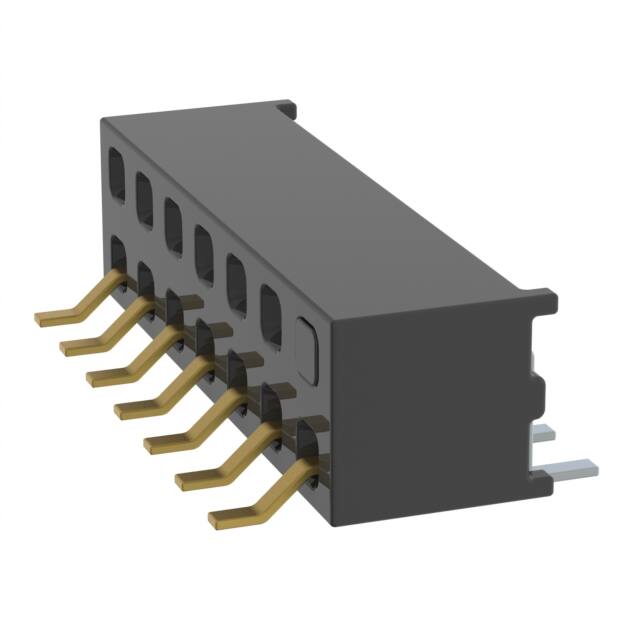MMS-107-02-L-DH-02 CONN RCPT 14P 0.079 GOLD SMD R/A