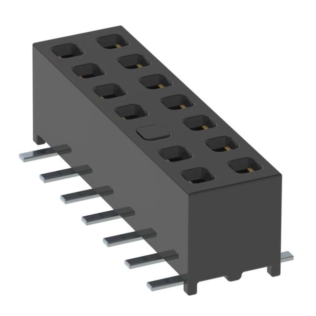 MMS-107-02-L-DV-05 CONN RCPT 14POS 0.079 GOLD SMD