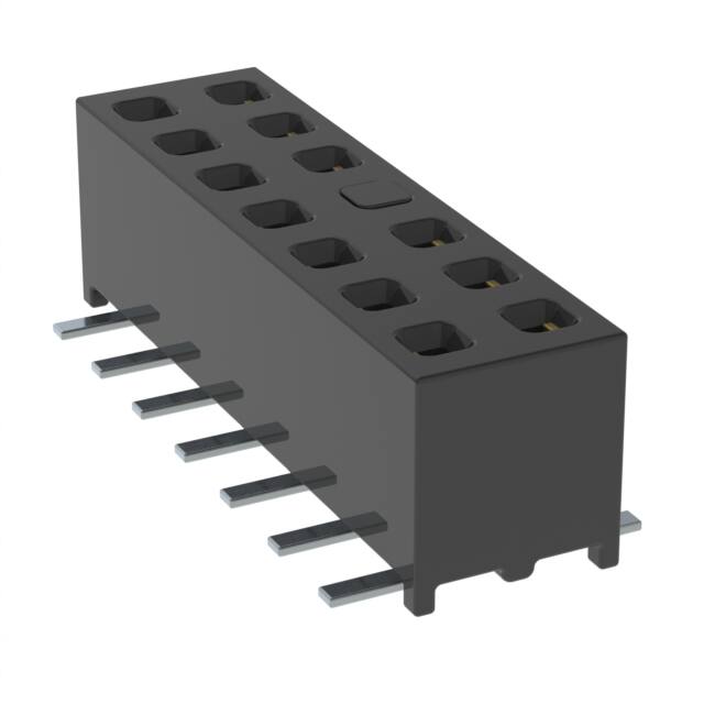 MMS-107-02-LM-DV-08 CONN RCPT 14POS 0.079 GOLD SMD
