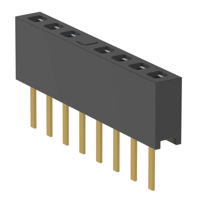 MMS-108-01-L-SV-05 CONN RCPT 8POS 0.079 GOLD PCB
